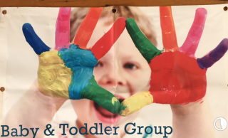 St James' Toddler group is a fun, friendly, inclusive group for 0-4 year olds. We aim to provide friendship & support in the community, making time for conversations and engaging in playing with the children. We meet weekly in the Church from 9am-10.45am.*
Every week we put out a varied selection of toys including a â€˜Home Corner', train track, cars, ride on toys, playdoh etc . We have a separate area for babies and sit all the children down for snack time when we offer toast, cheese, and fruit. And of course thereâ€™s tea, coffee and home made cake for the carers!
We end each session with singing and then getting out the parachute. We would love you to join us! 